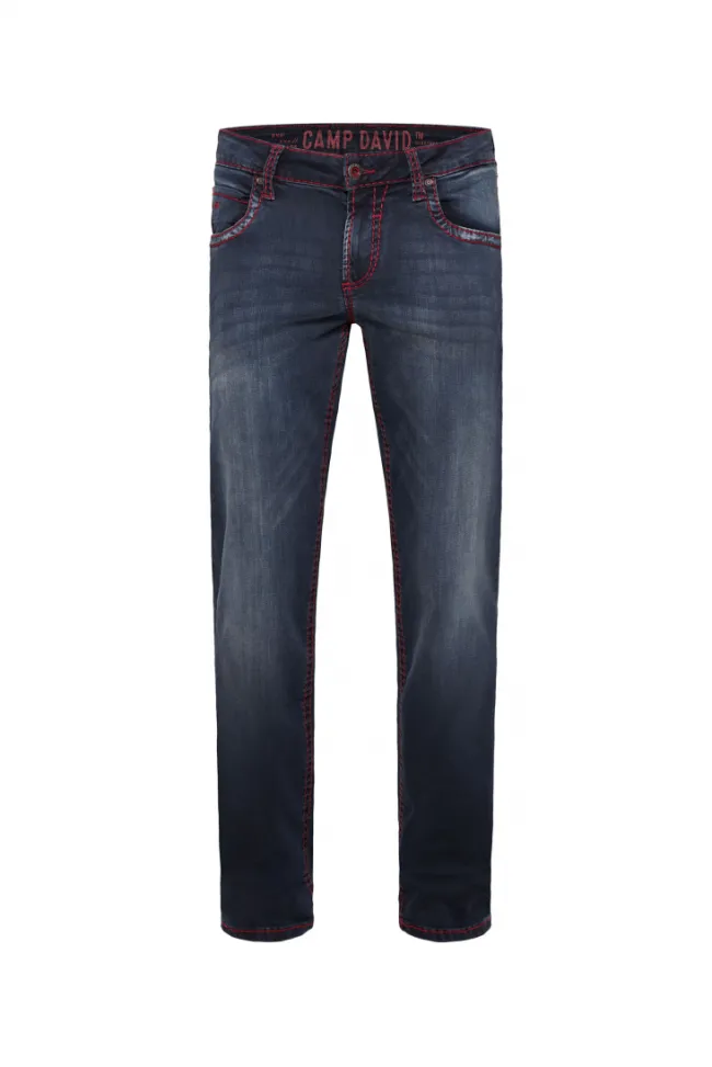 Herren CAMP DAVID & SOCCX Jeans NI:CO Regular Fit black used