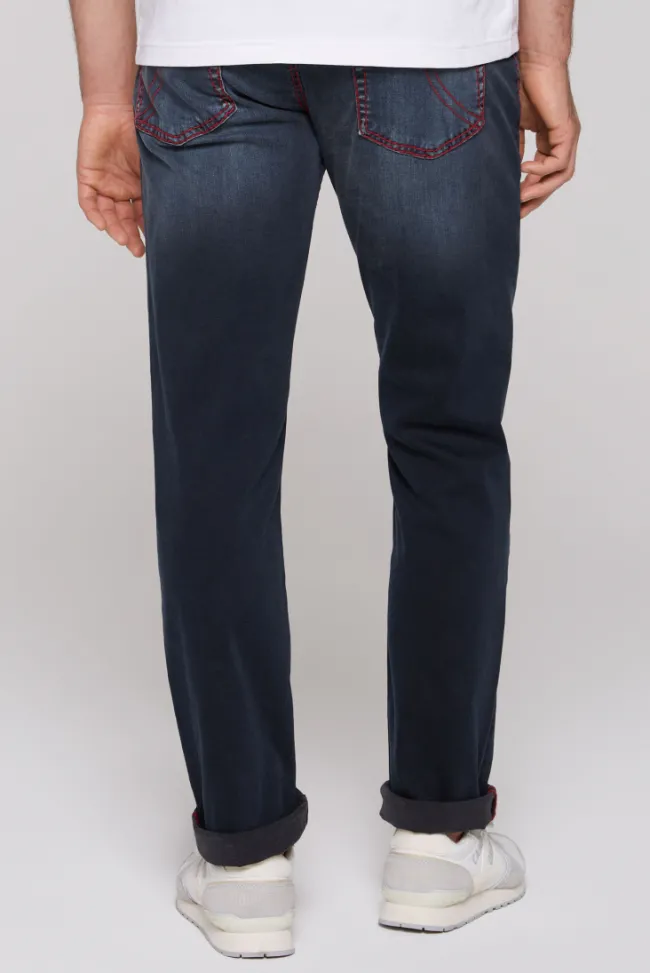 Herren CAMP DAVID & SOCCX Jeans NI:CO Regular Fit black used