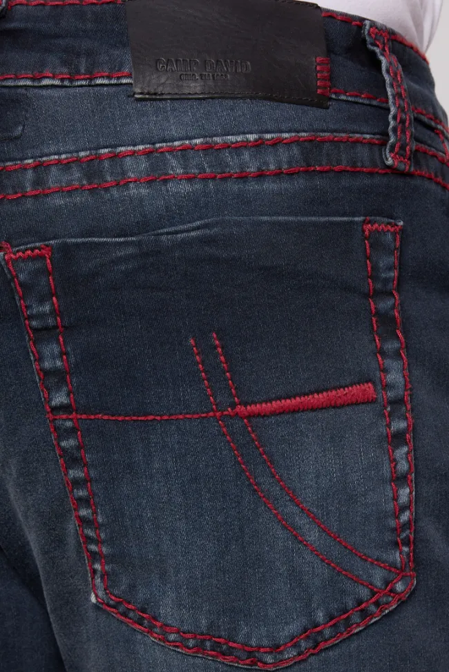 Herren CAMP DAVID & SOCCX Jeans NI:CO Regular Fit black used