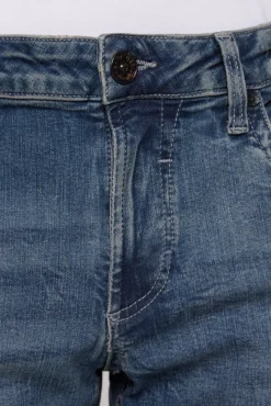 Herren CAMP DAVID & SOCCX Jeans NI:CO Regular Fit dark blue printed