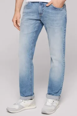 Herren CAMP DAVID & SOCCX Jeans NI:CO Regular Fit light blue used