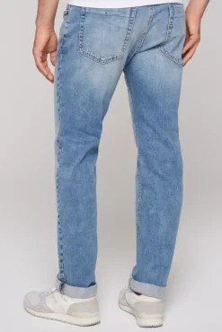 Herren CAMP DAVID & SOCCX Jeans NI:CO Regular Fit light blue used