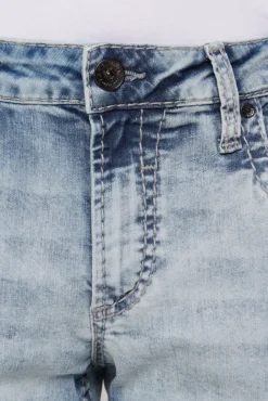 Herren CAMP DAVID & SOCCX Jeans NI:CO Regular Fit mid blue printed