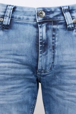 Herren CAMP DAVID & SOCCX Jeans NI:CO Regular Fit mid blue used