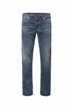Herren CAMP DAVID & SOCCX Jeans NI:CO Regular Fit old blue used