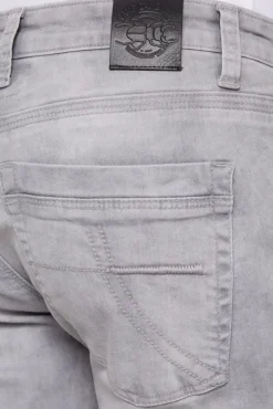 Herren CAMP DAVID & SOCCX Jeans RO:BI Slim Fit light grey