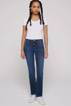 Damen CAMP DAVID & SOCCX Jeans RO:MY Regular Fit dark blue
