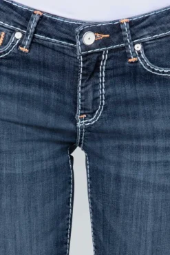 Damen CAMP DAVID & SOCCX Jeans RO:MY Regular Fit dark used vintage