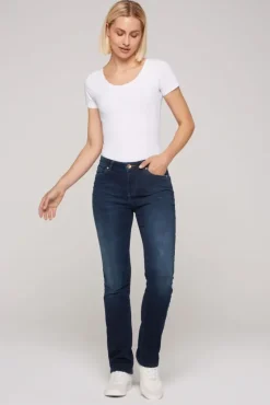 Damen CAMP DAVID & SOCCX Jeans RO:MY Regular Fit dark indigo jogg