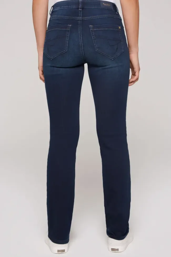 Damen CAMP DAVID & SOCCX Jeans RO:MY Regular Fit dark indigo jogg