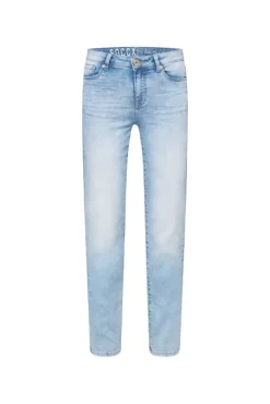 Damen CAMP DAVID & SOCCX Jeans RO:MY Regular Fit jogg bleached blue
