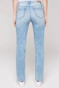Damen CAMP DAVID & SOCCX Jeans RO:MY Regular Fit jogg bleached blue