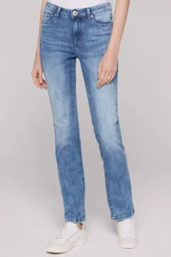 Damen CAMP DAVID & SOCCX Jeans RO:MY Regular Fit light blue