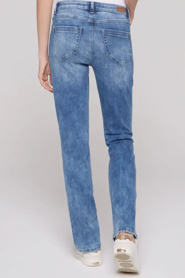 Damen CAMP DAVID & SOCCX Jeans RO:MY Regular Fit light blue