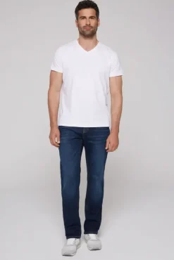Herren CAMP DAVID & SOCCX Jeans ST:VE Regular Fit clean blue