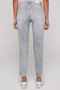 Damen CAMP DAVID & SOCCX Jeans SU:SI Regular Fit light grey