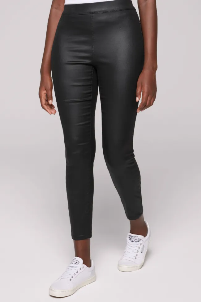 Damen CAMP DAVID & SOCCX Jeggings PI:A Skinny Fit black washed