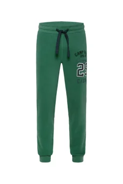 Herren CAMP DAVID & SOCCX Jogginghose mit Retro-Artwork raw green