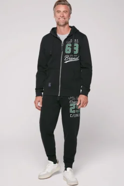 Herren CAMP DAVID & SOCCX Kapuzensweatjacke mit Retro-Artwork