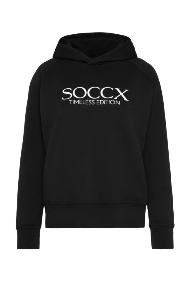 Damen CAMP DAVID & SOCCX Kapuzensweatshirt mit Logo Print
