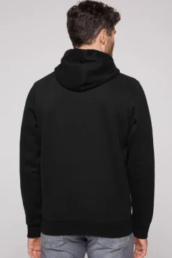 Herren CAMP DAVID & SOCCX Kapuzensweatshirt mit Used Print