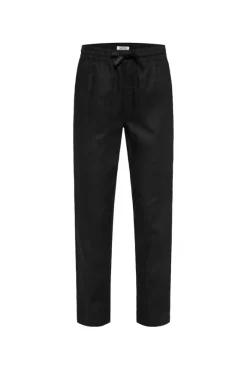 Damen CAMP DAVID & SOCCX Klassische Leinenhose mit Elastikbund | XXXL
