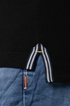 Herren CAMP DAVID & SOCCX Kurzarmpolo Pikee mit Logo Artworks