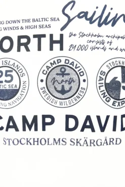 Herren CAMP DAVID & SOCCX Langarmshirt mit Kapuze und Print