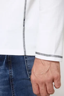 Herren CAMP DAVID & SOCCX Langarmshirt mit Kapuze und Print
