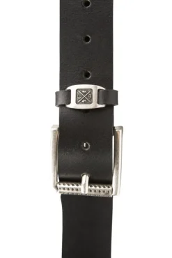 Herren CAMP DAVID & SOCCX Ledergürtel im Used Look