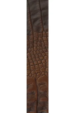 Herren CAMP DAVID & SOCCX Ledergürtel im Used Look dark brown
