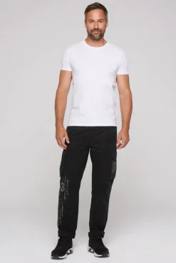 Herren CAMP DAVID & SOCCX Leichte Cargohose mit Label Prints