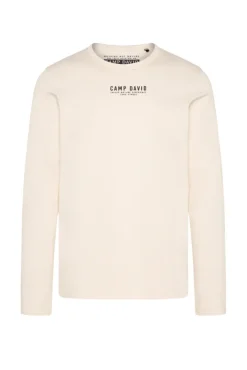Herren CAMP DAVID & SOCCX Longsleeve mit Logo Print