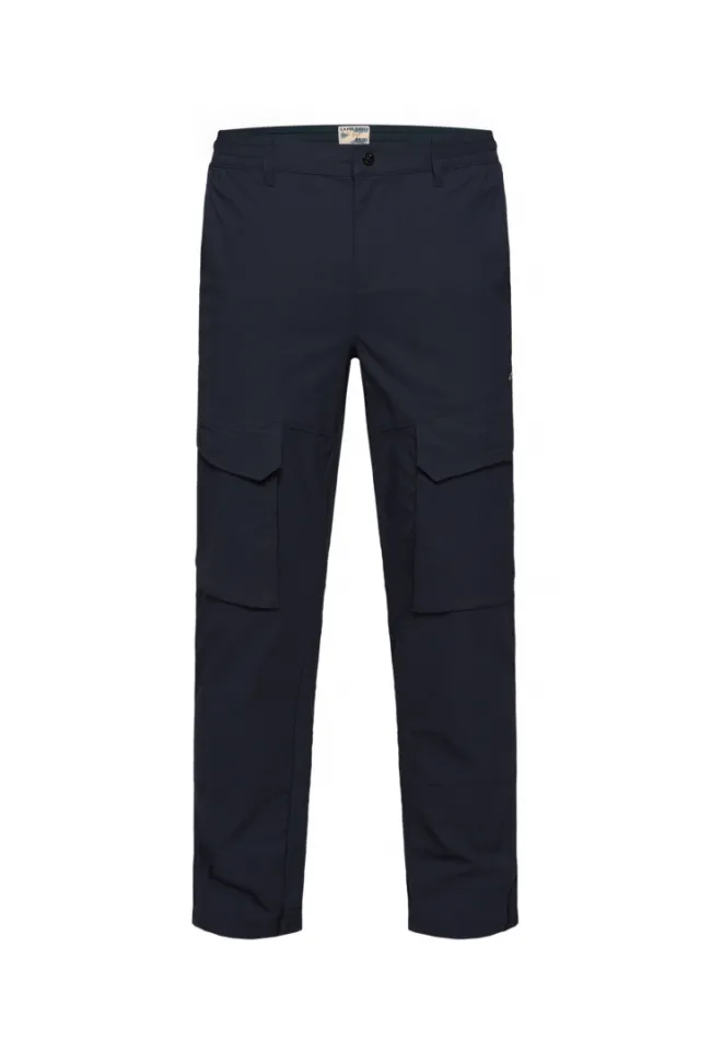 Herren CAMP DAVID & SOCCX Outdoorhose im Cargo-Stil blue navy