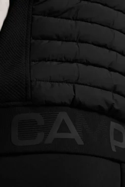 Herren CAMP DAVID & SOCCX Outdoorweste im tonigen Materialmix