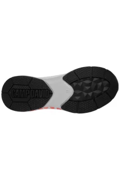 Herren CAMP DAVID & SOCCX Power Sneaker im Materialmix mit XL-Logo