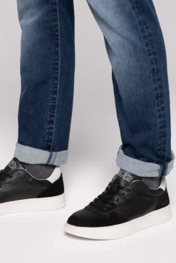 Herren CAMP DAVID & SOCCX Premium Sneaker aus Leder | 46