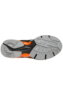 Herren CAMP DAVID & SOCCX Premium Sneaker im Knit-Design mit 3D-Rubber-Elementen shell / black