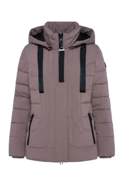 Damen CAMP DAVID & SOCCX Puffer-Jacke mit abtrennbarer Kapuze