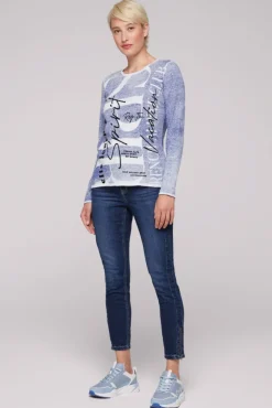 Damen CAMP DAVID & SOCCX Pullover mit Acid Prints