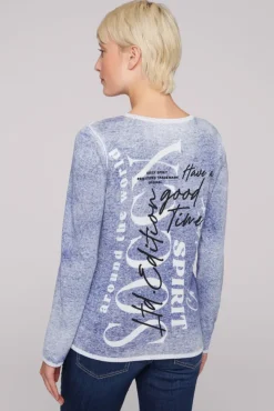Damen CAMP DAVID & SOCCX Pullover mit Acid Prints