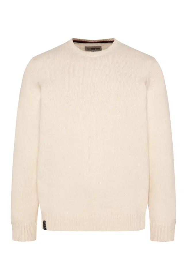 Herren CAMP DAVID & SOCCX Pullover mit Rundhalsausschnitt