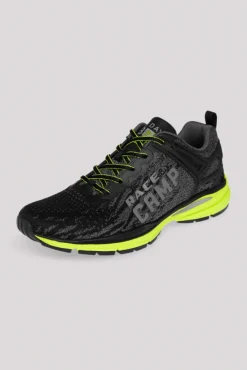 Herren CAMP DAVID & SOCCX Running Sneaker mit Knit-Design und Rubber Logo