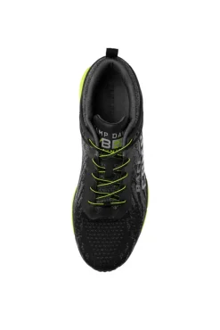 Herren CAMP DAVID & SOCCX Running Sneaker mit Knit-Design und Rubber Logo