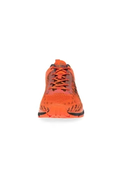 Herren CAMP DAVID & SOCCX Running Sneaker mit Knit-Design und Rubber Logo signal orange