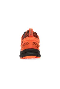 Herren CAMP DAVID & SOCCX Running Sneaker mit Knit-Design und Rubber Logo signal orange