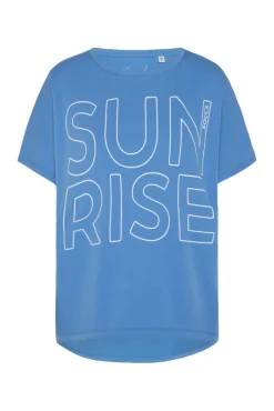 Damen CAMP DAVID & SOCCX Shirt Oversized mit Artwork airy blue