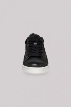 Herren CAMP DAVID & SOCCX Sneaker aus Leder mit Logo Prints