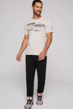 Herren CAMP DAVID & SOCCX Sport-T-Shirt mit Artwork