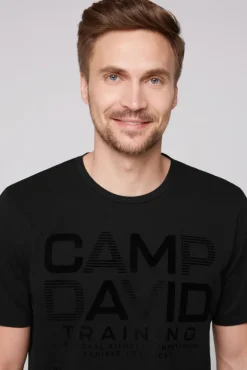Herren CAMP DAVID & SOCCX Sport-T-Shirt mit Artworks